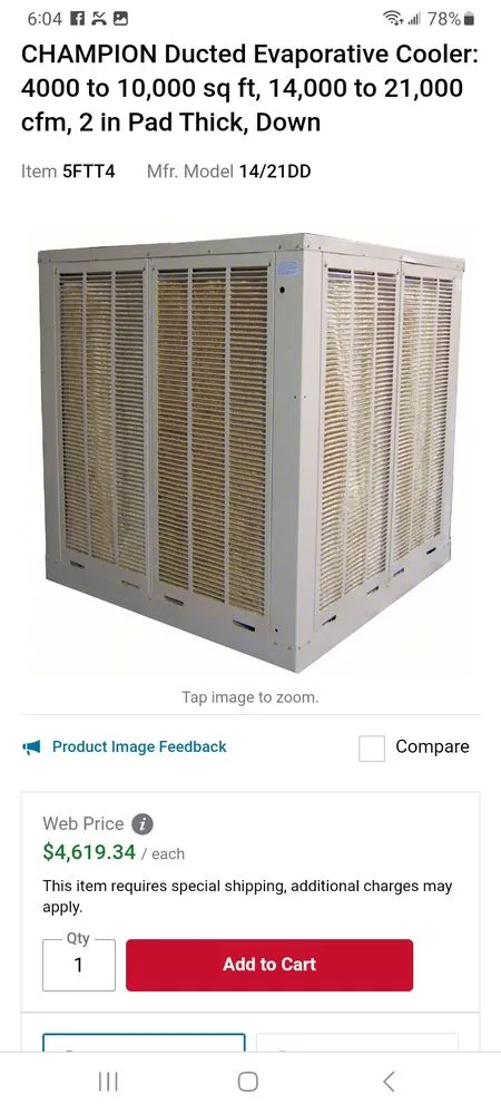 Slide of Simple Air Swamp Cooler services