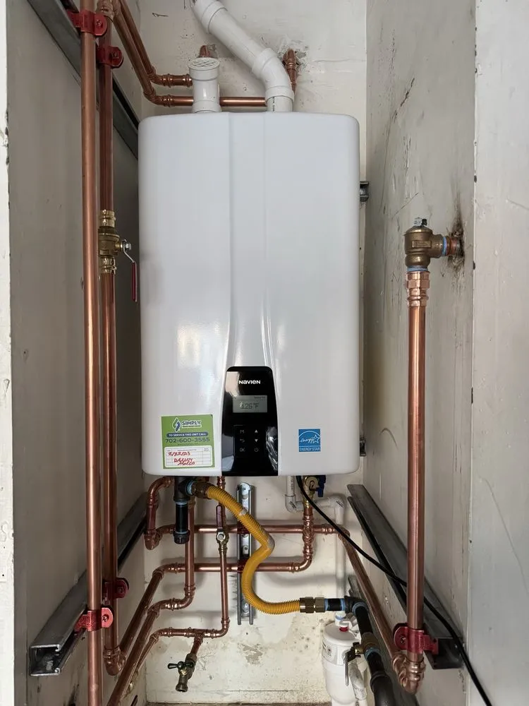 Slide of Simply Cooling Heating Plumbing