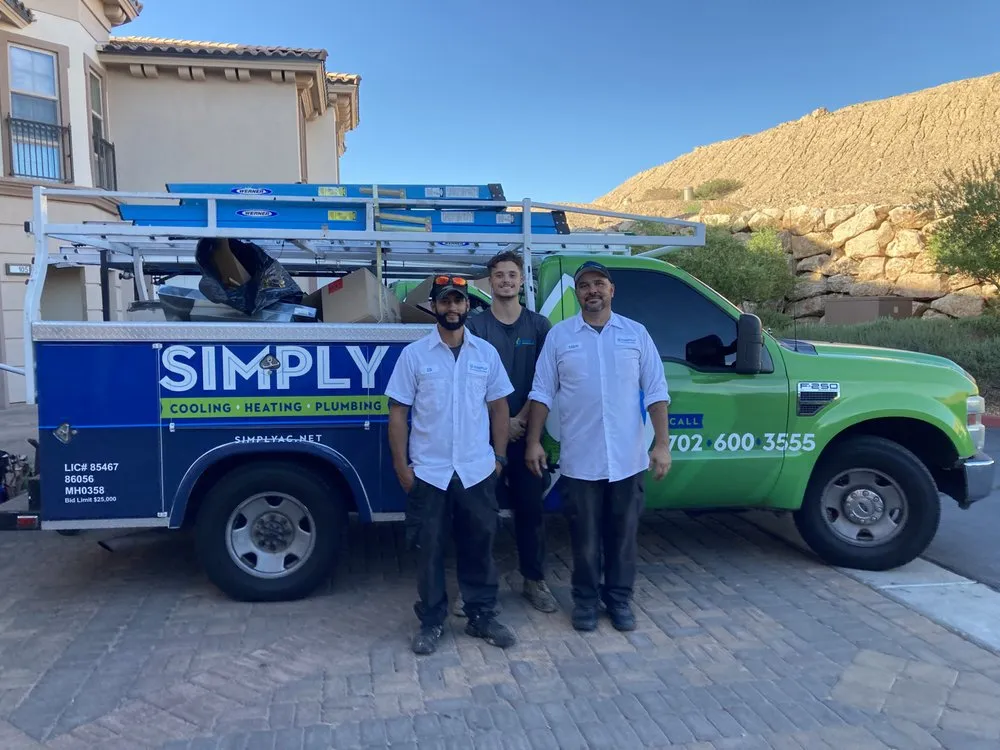 Slide of Simply Cooling Heating Plumbing