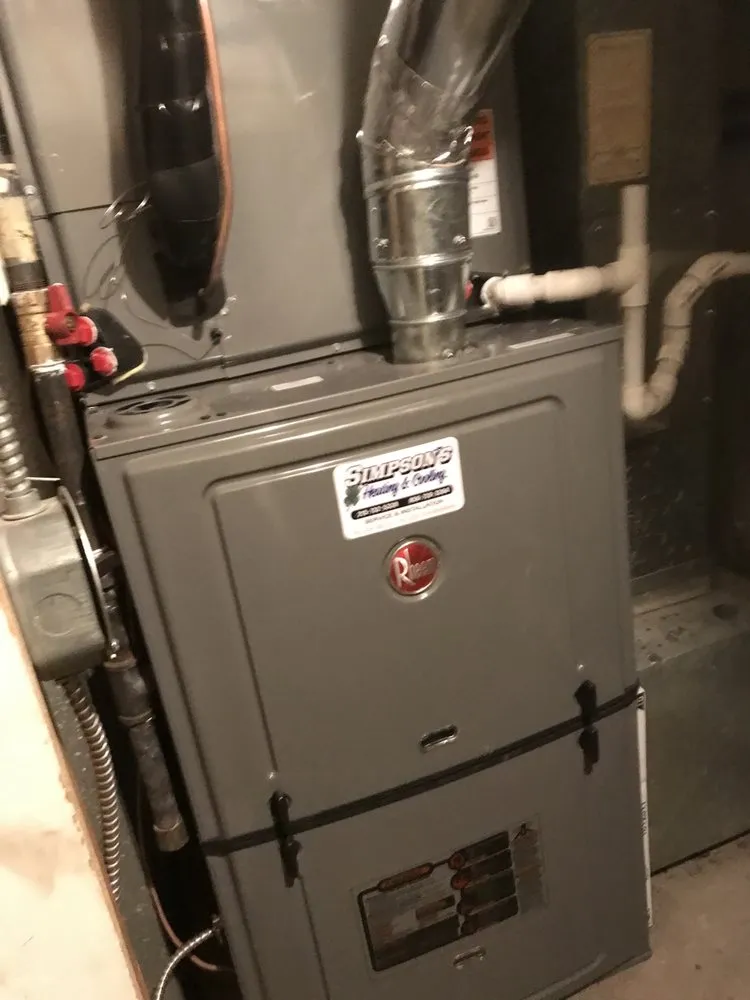 Slide of Simpson's Heating & Cooling