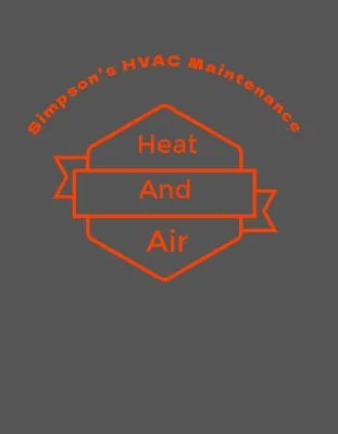 Simpsons HVAC Maintenance Logo