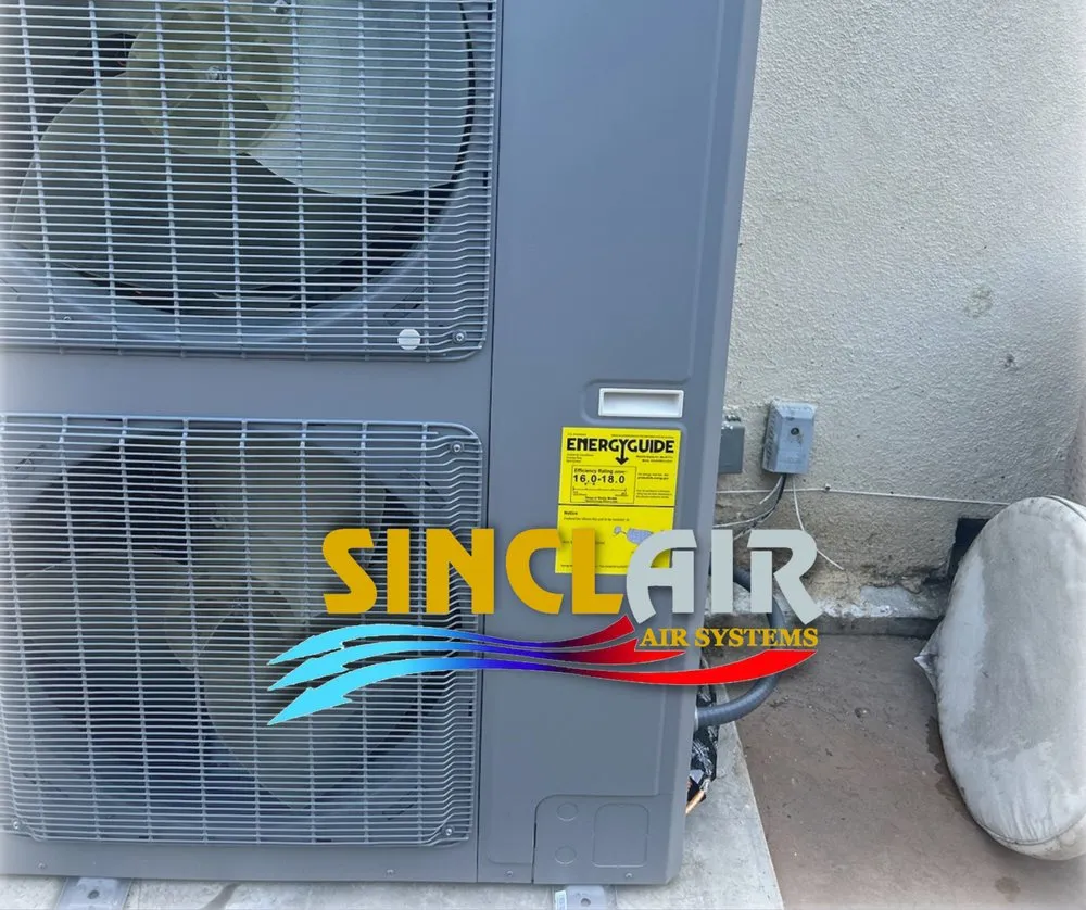 Slide of Sinclair Air Systems