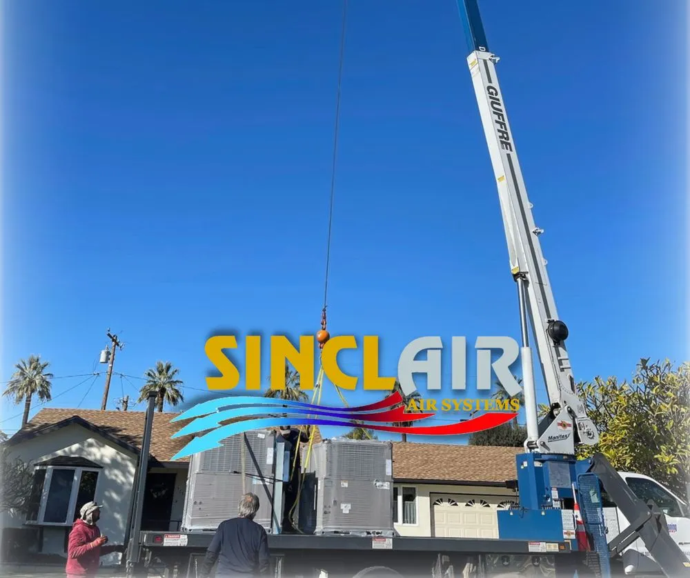 Slide of Sinclair Air Systems