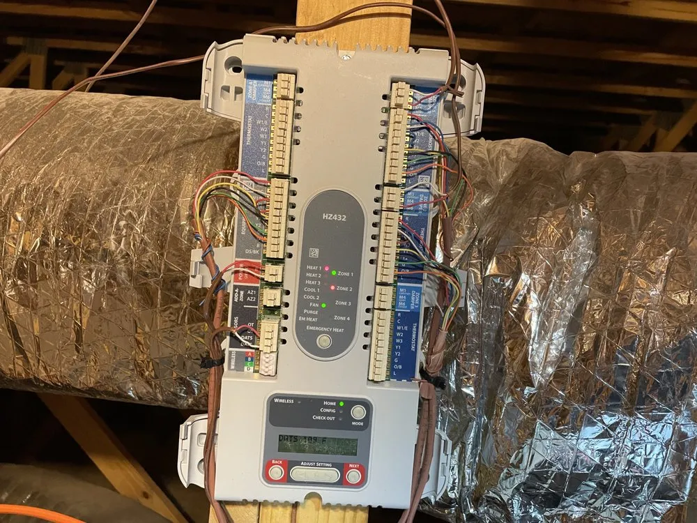 Slide of Singer Heating and Cooling