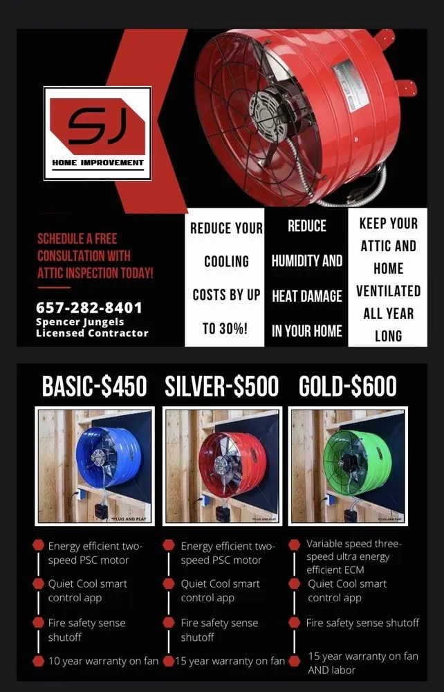 Slide of SJ Home Improvement