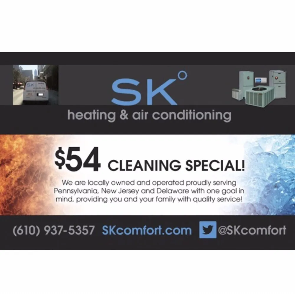 Professional heating repair for homes in Bala Cynwyd, PA by SK Heating and Air Conditioning