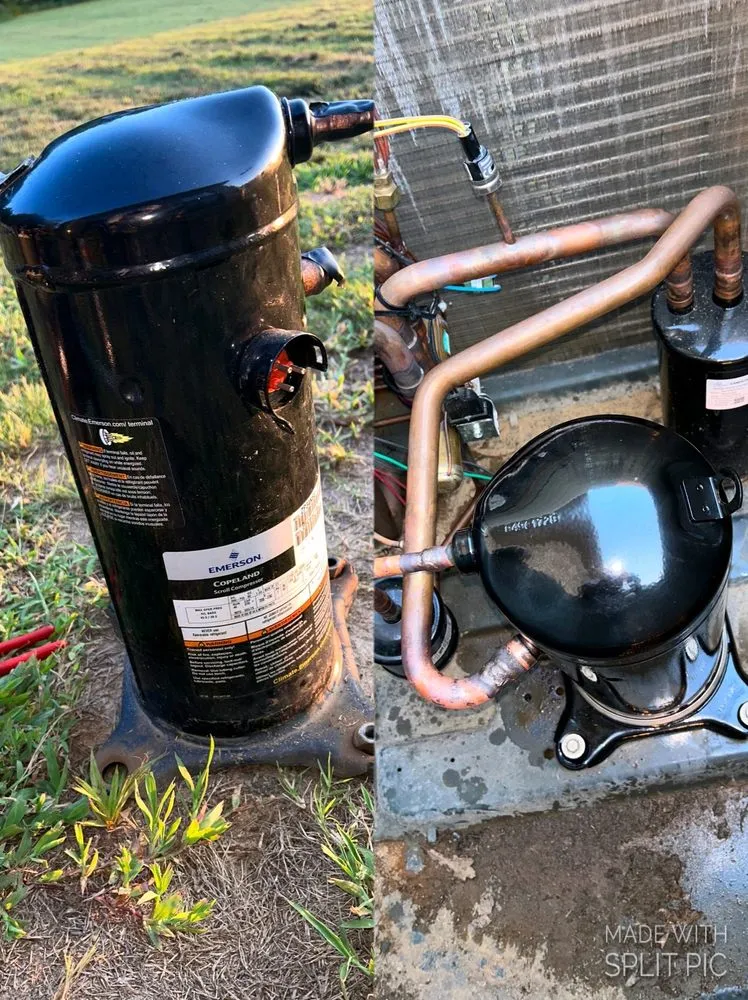 Slide of Skilled Technicians HVAC Service