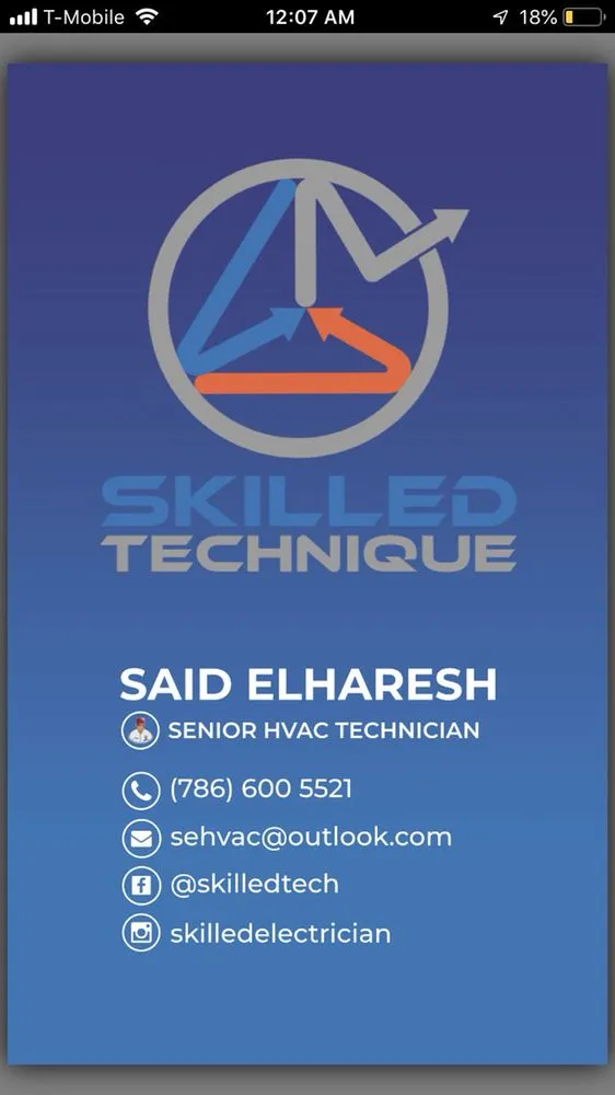 Slide of Skilled Technique