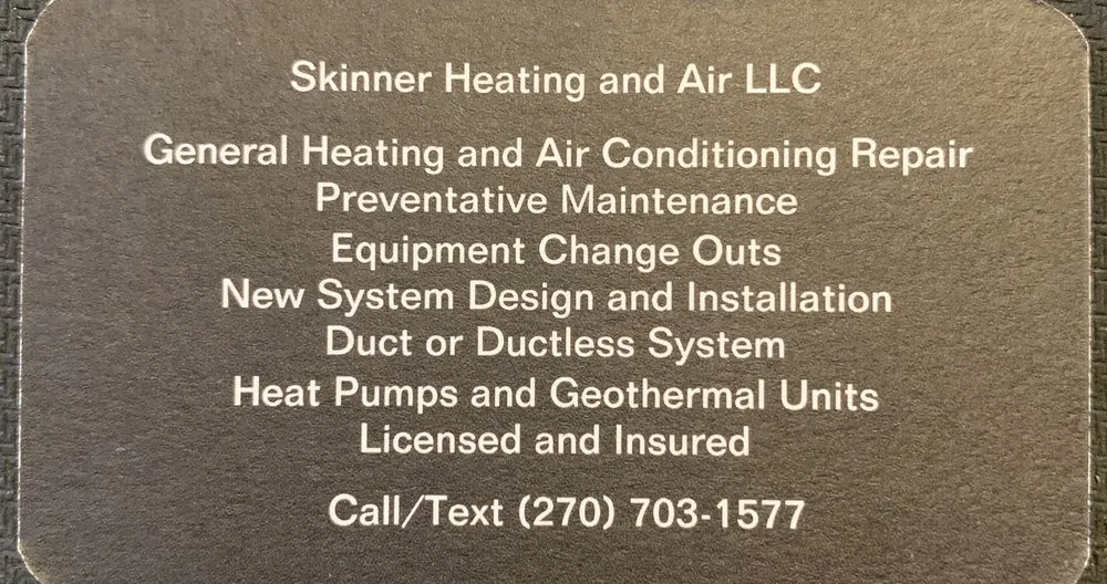 Trusted HVAC maintenance for residential systems across Grand Rivers, KY - Skinner Heating And Air