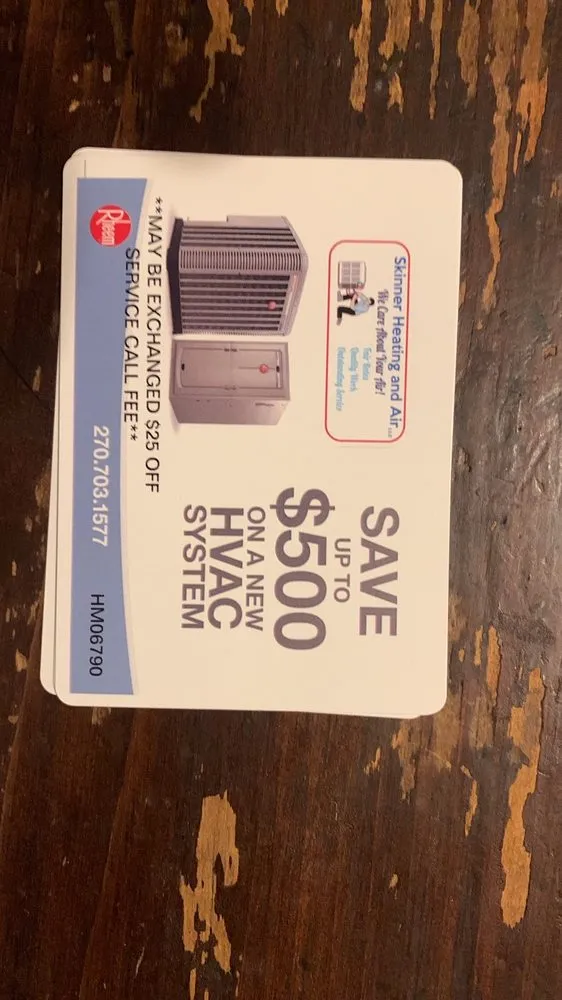 Emergency air conditioning service for local homeowners in Grand Rivers, KY by Skinner Heating And Air