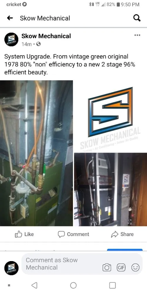 Slide of Skow Heating and Cooling