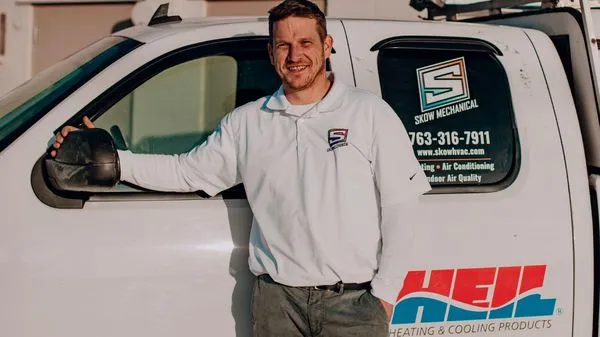 Skow Heating and Cooling Logo