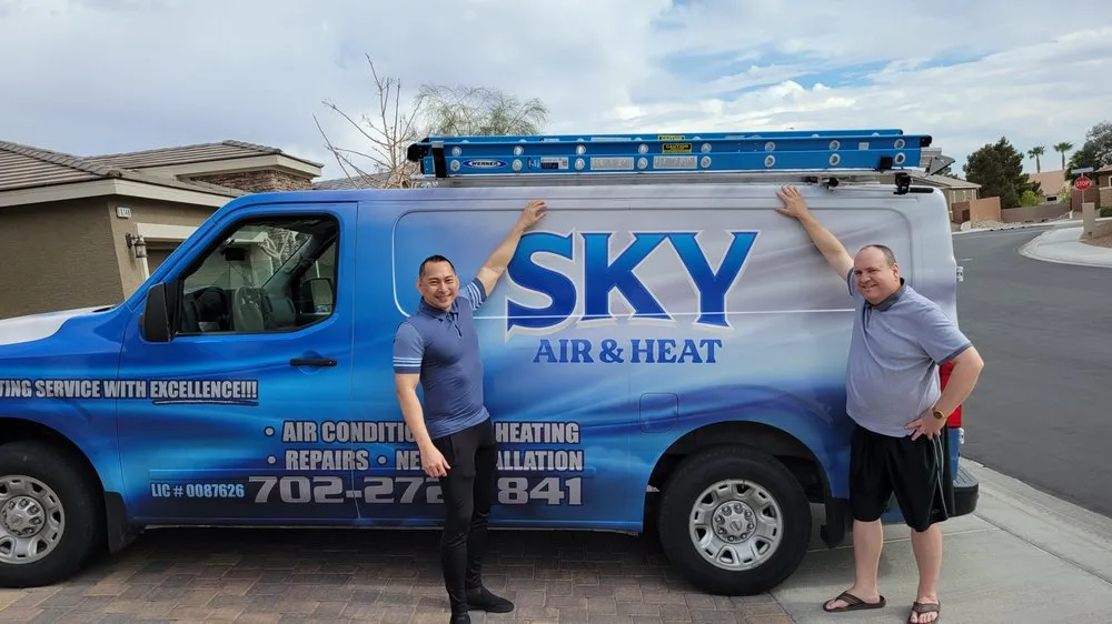 Slide of Sky Air & Heat