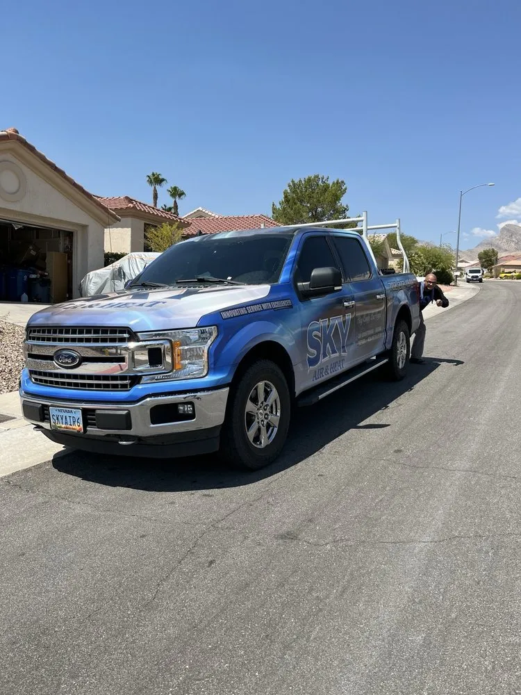 Slide of Sky Air & Heat