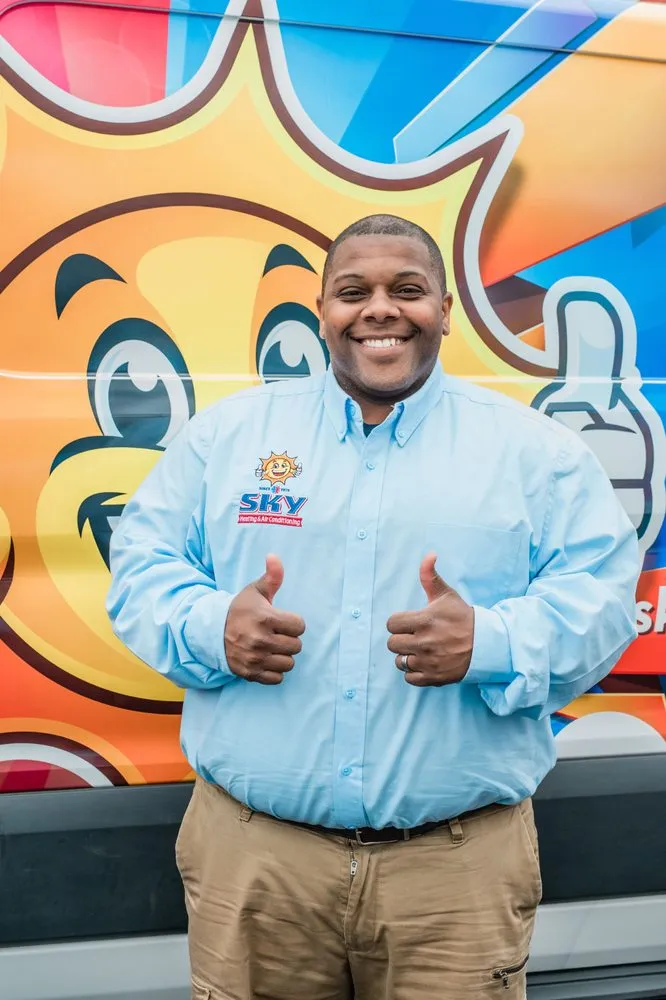 Slide of Sky Heating, AC, Plumbing & Electrical