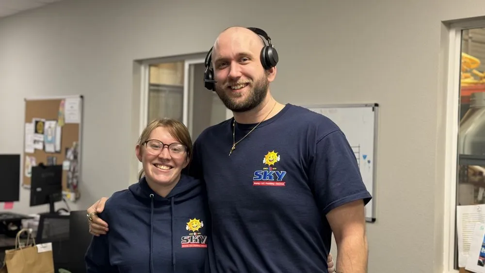 Slide of Sky Heating, AC, Plumbing & Electrical