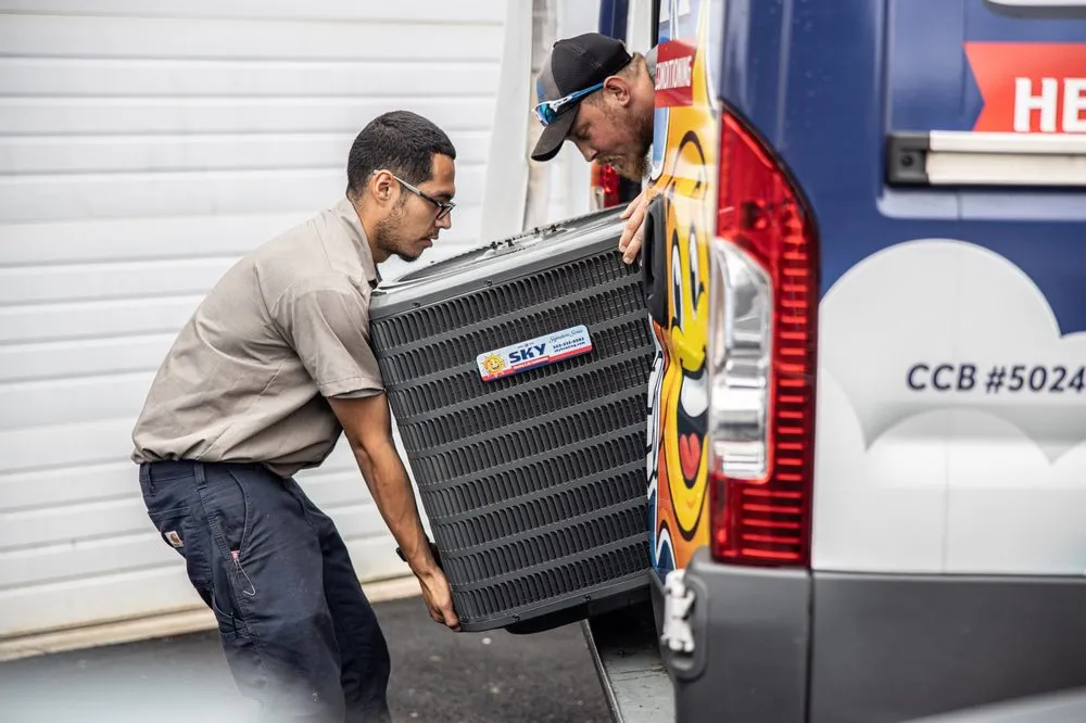 Slide of Sky Heating, AC, Plumbing & Electrical