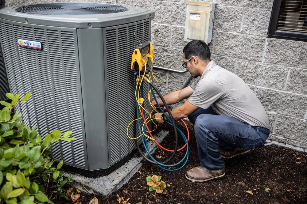 Slide of Sky Heating, AC, Plumbing & Electrical