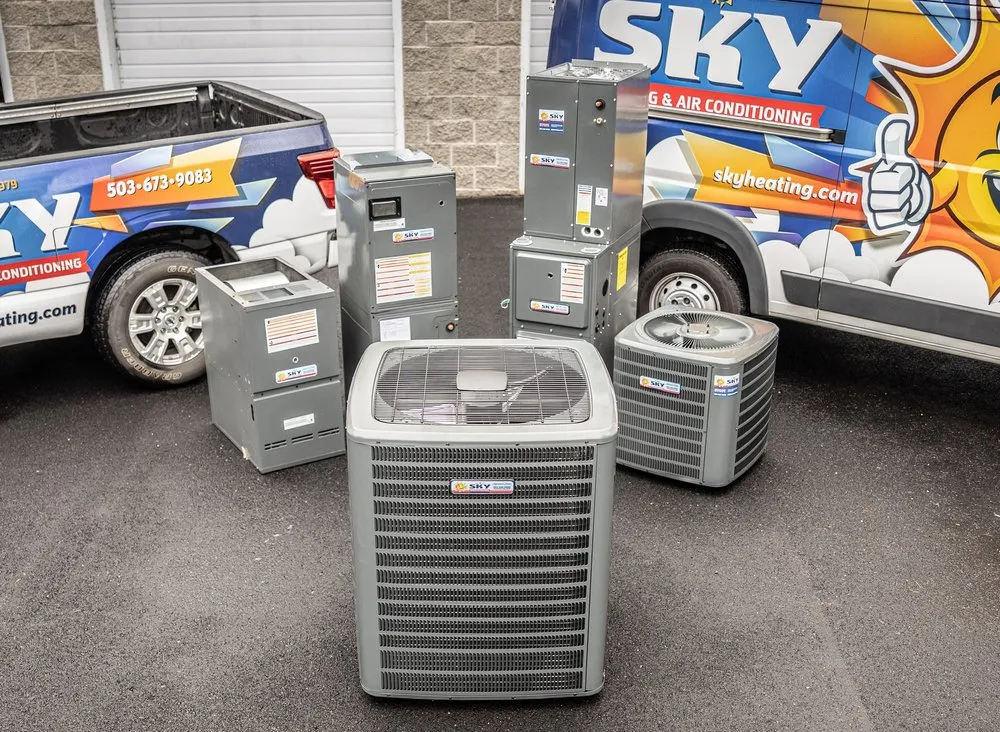 Slide of Sky Heating, AC, Plumbing & Electrical