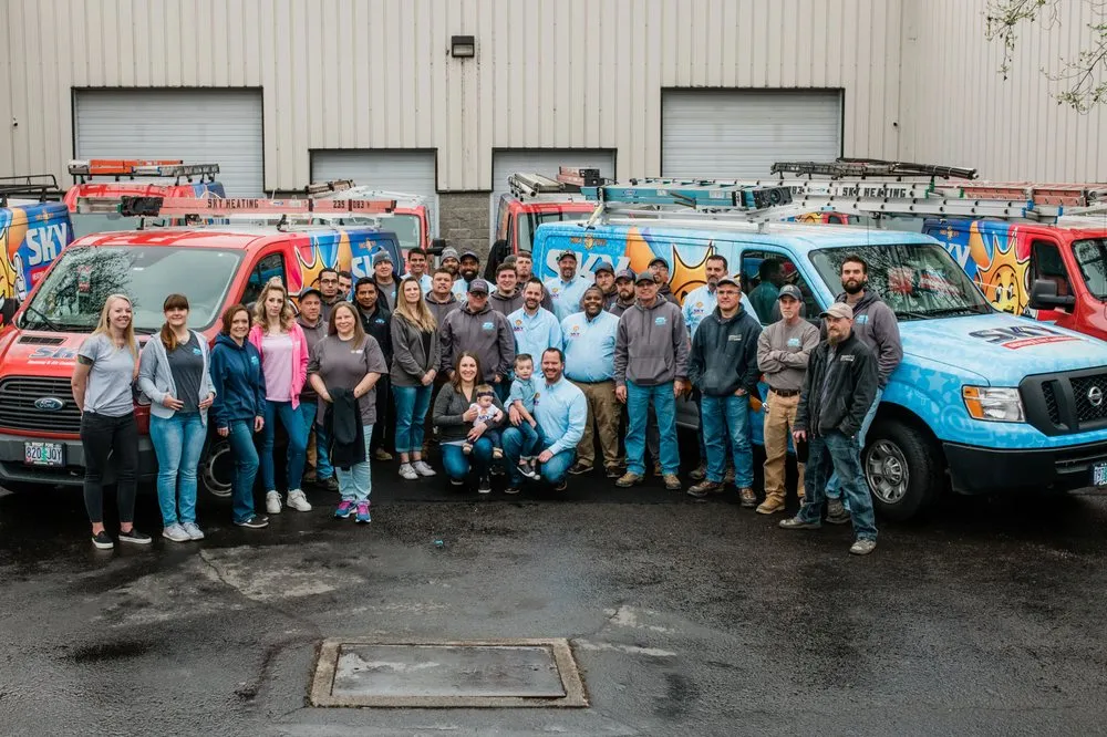 Slide of Sky Heating, AC, Plumbing & Electrical