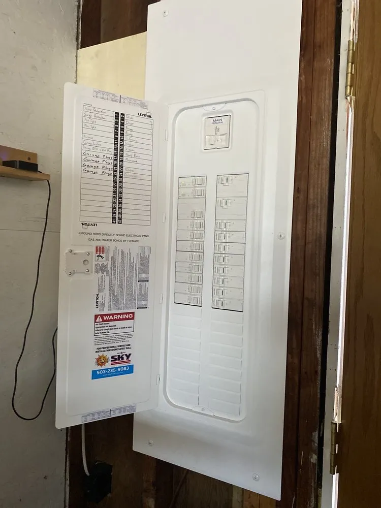 Slide of Sky Heating, AC, Plumbing & Electrical
