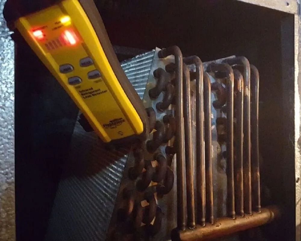 Slide of Small Heating and Cooling Units Repair