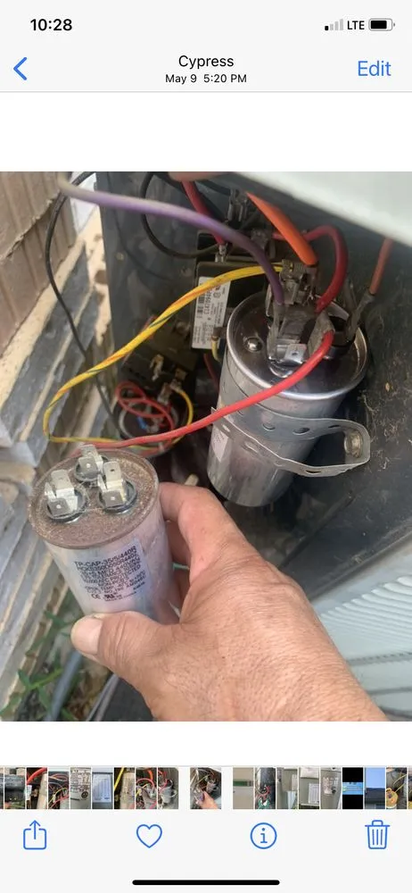 Slide of Small Welding A/C heating maintenance