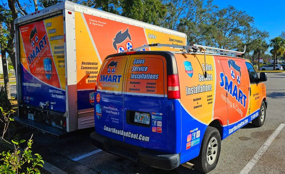 Expert AC installation same-day service in St. Petersburg, FL by Smart Heating & Cooling
