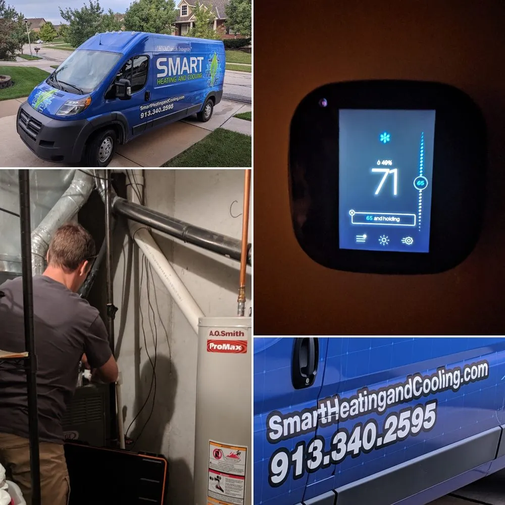 Slide of Smart Heating and Cooling