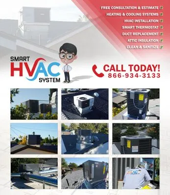 Smart HVAC System Logo