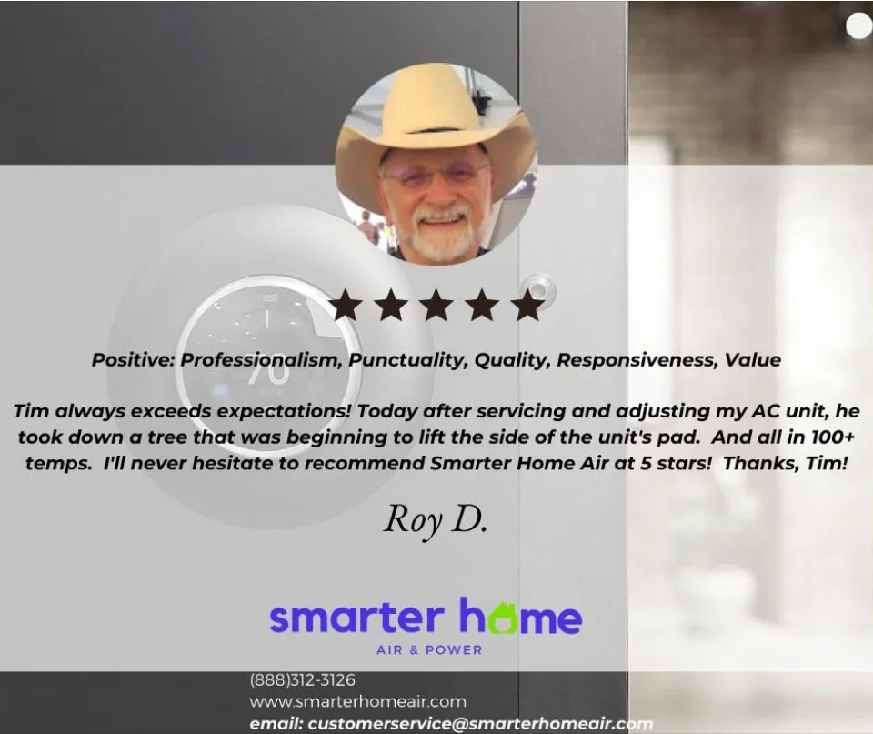 Slide of Smarter Home Air and Power