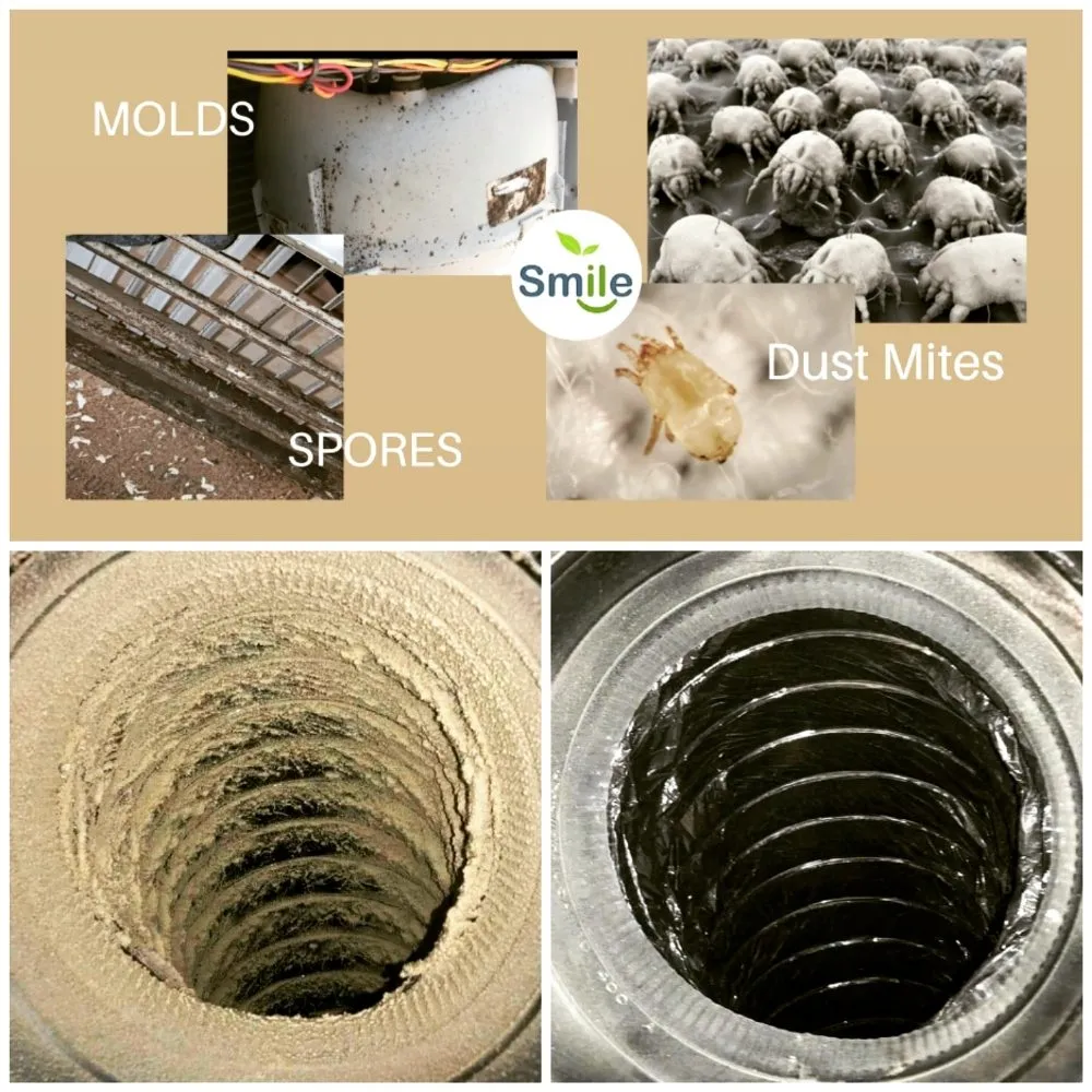 Slide of Smile Air Duct Cleaning Services