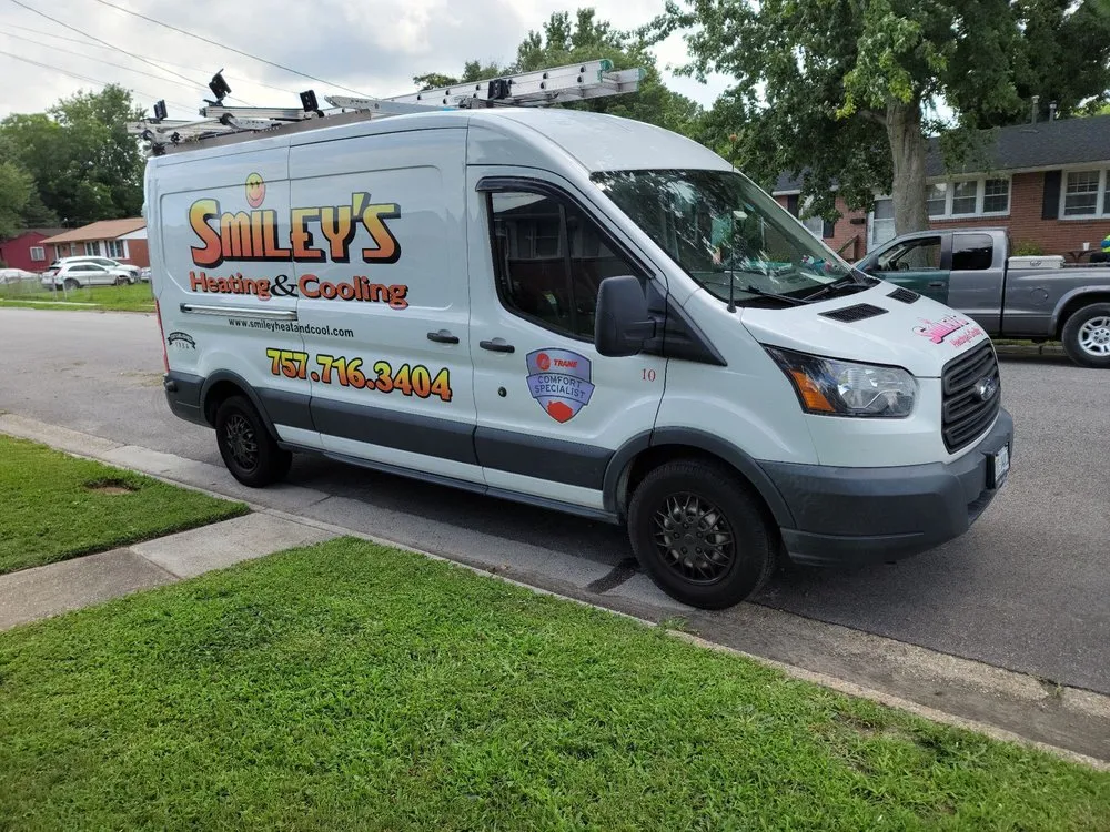 Slide of Smiley's Heating and Cooling