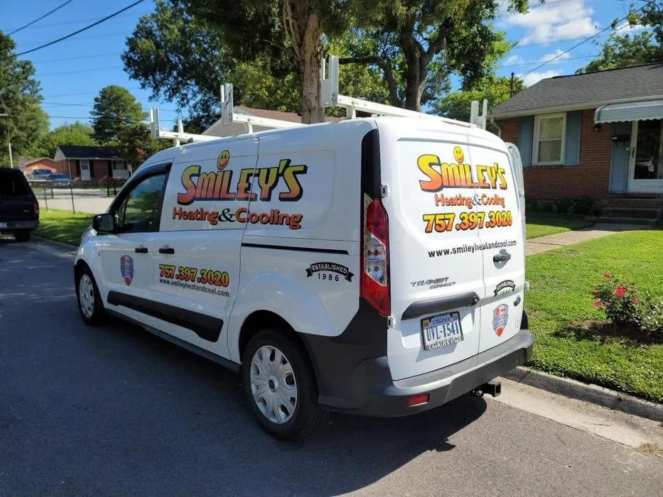 Slide of Smiley's Heating and Cooling