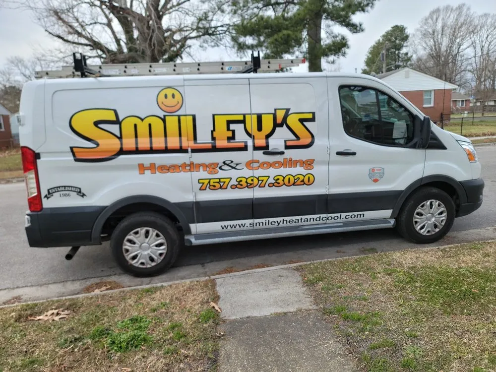 Slide of Smiley's Heating and Cooling