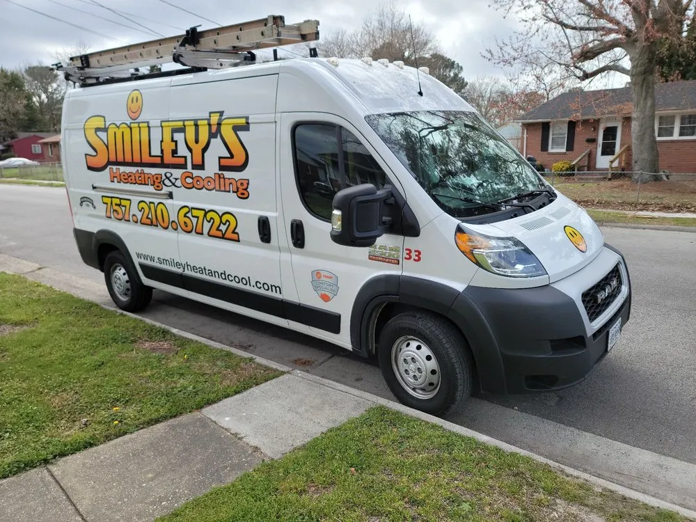 Slide of Smiley's Heating and Cooling