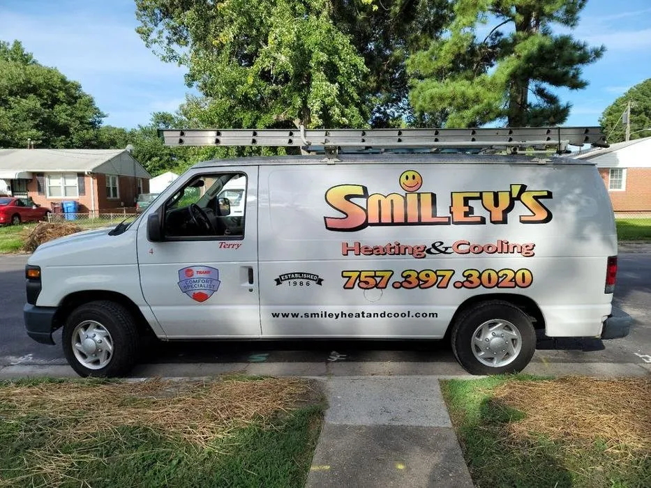 Slide of Smiley's Heating and Cooling