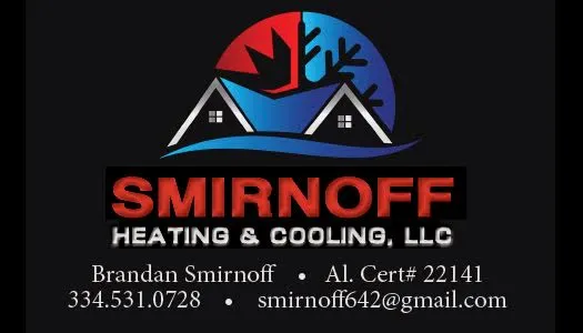 Smirnoff Heating & Cooling Logo