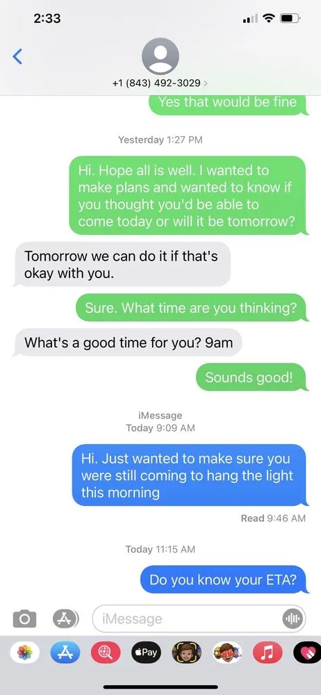 Slide of Smithworks Services