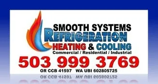 Slide of Smooth Systems Heating, Cooling and Refrigeration