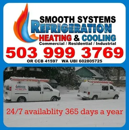 Slide of Smooth Systems Heating, Cooling and Refrigeration