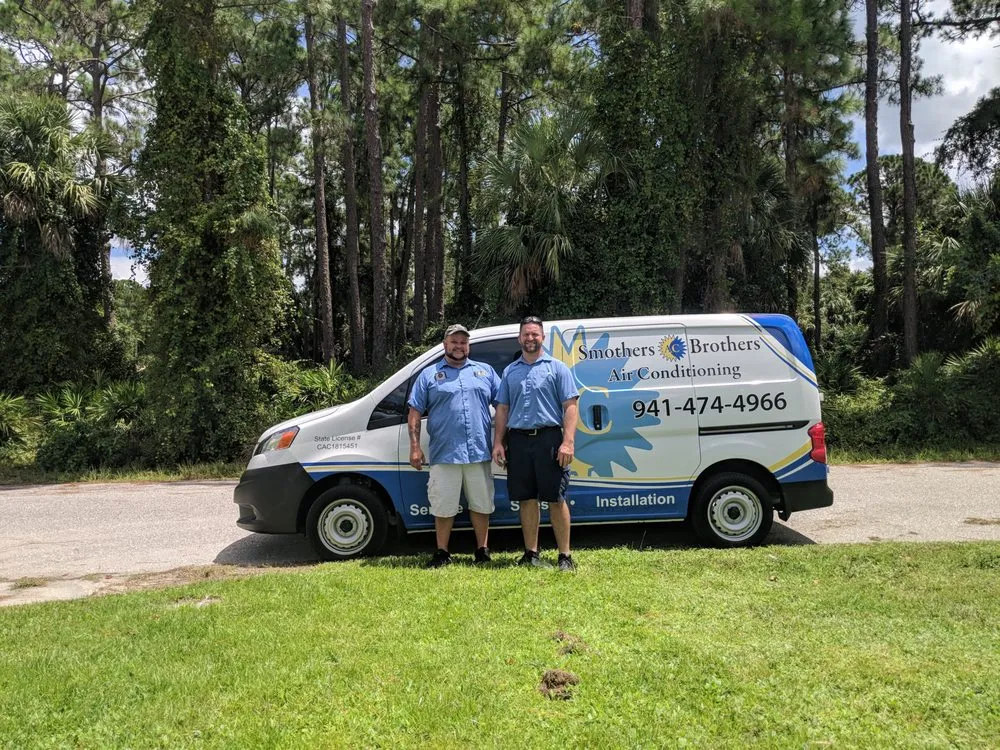 Slide of Smothers Brothers Air Conditioning