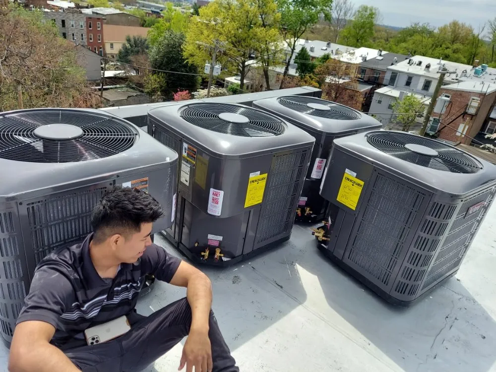 Slide of S.N. hvac company