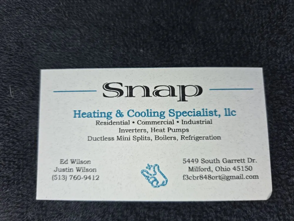 Slide of Snap Heating And Cooling Specialist