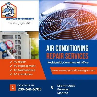 Snow Air Conditioning Logo
