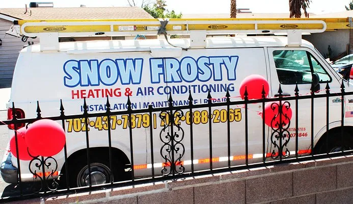 Slide of Snow Frosty Heating & Air