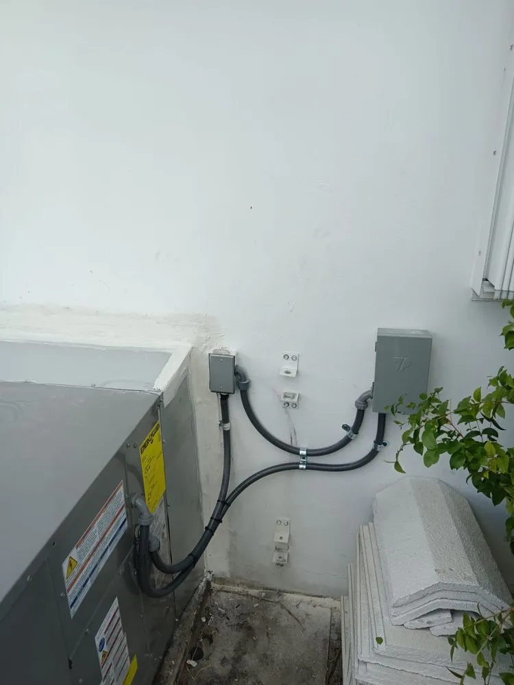 Slide of Snowflakes Air Conditioning