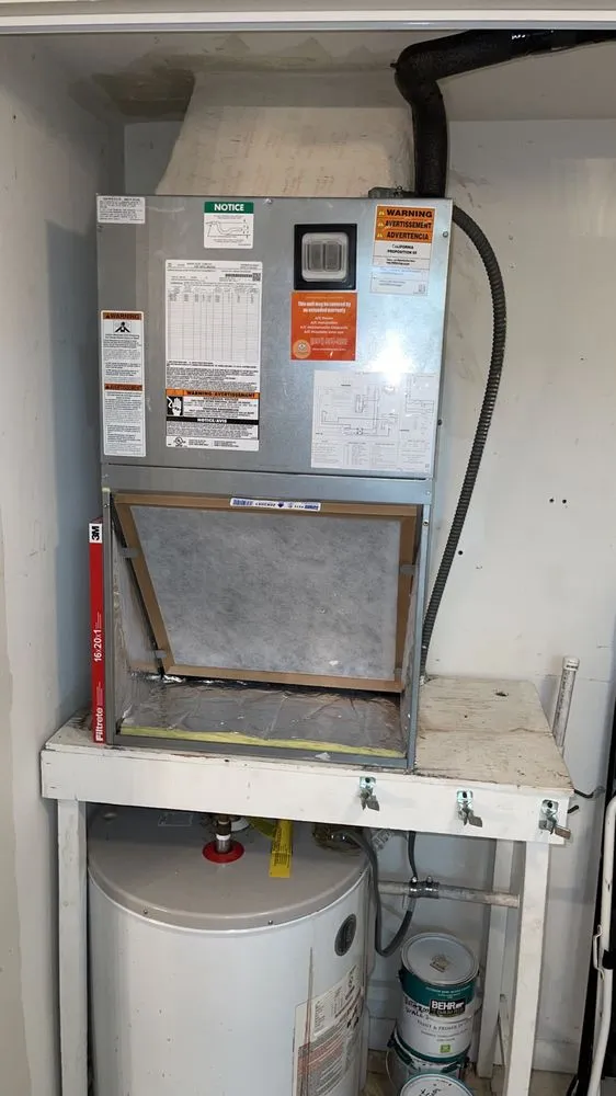 Slide of Snowflakes Air Conditioning