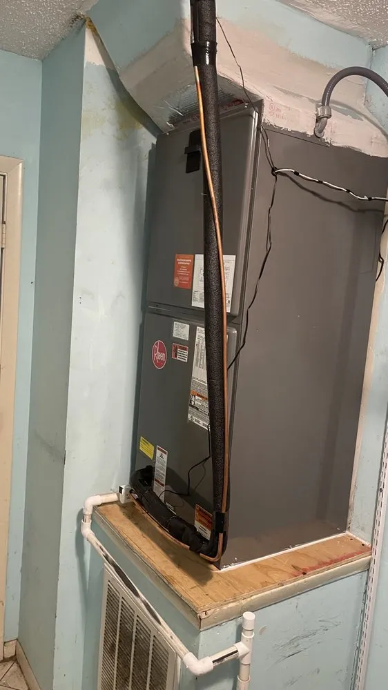 Slide of Snowflakes Air Conditioning