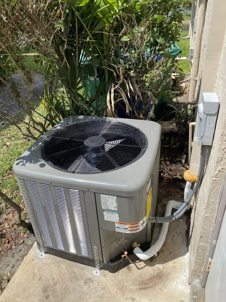 Slide of Snowflakes Air Conditioning